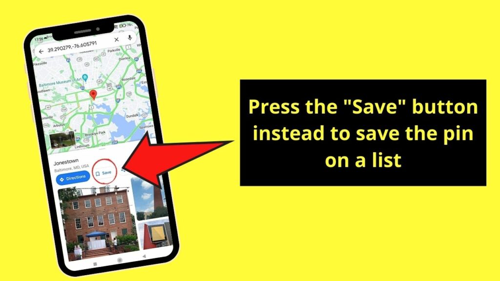 How to Drop a Pin in Google Maps Android in 3 Simple Steps