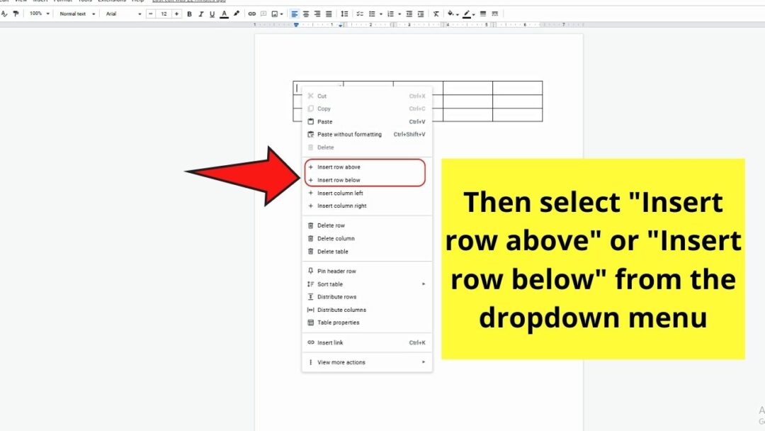 How to Edit Rows in a Table in Google Docs — 1 Best Guide
