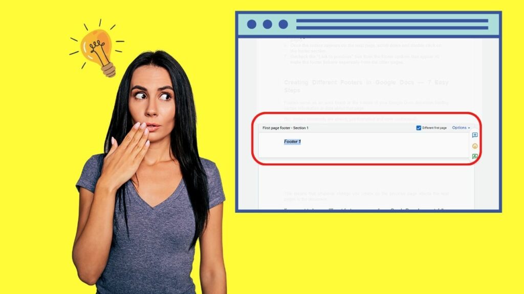 7 Simple Steps to Have Different Footers in Google Docs
