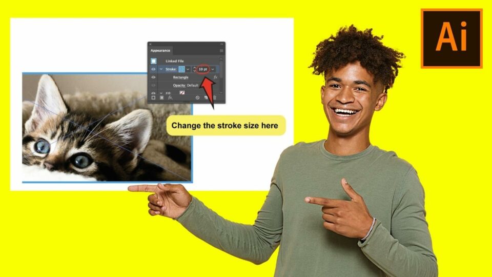 How to Create a Border Around an Image in Illustrator