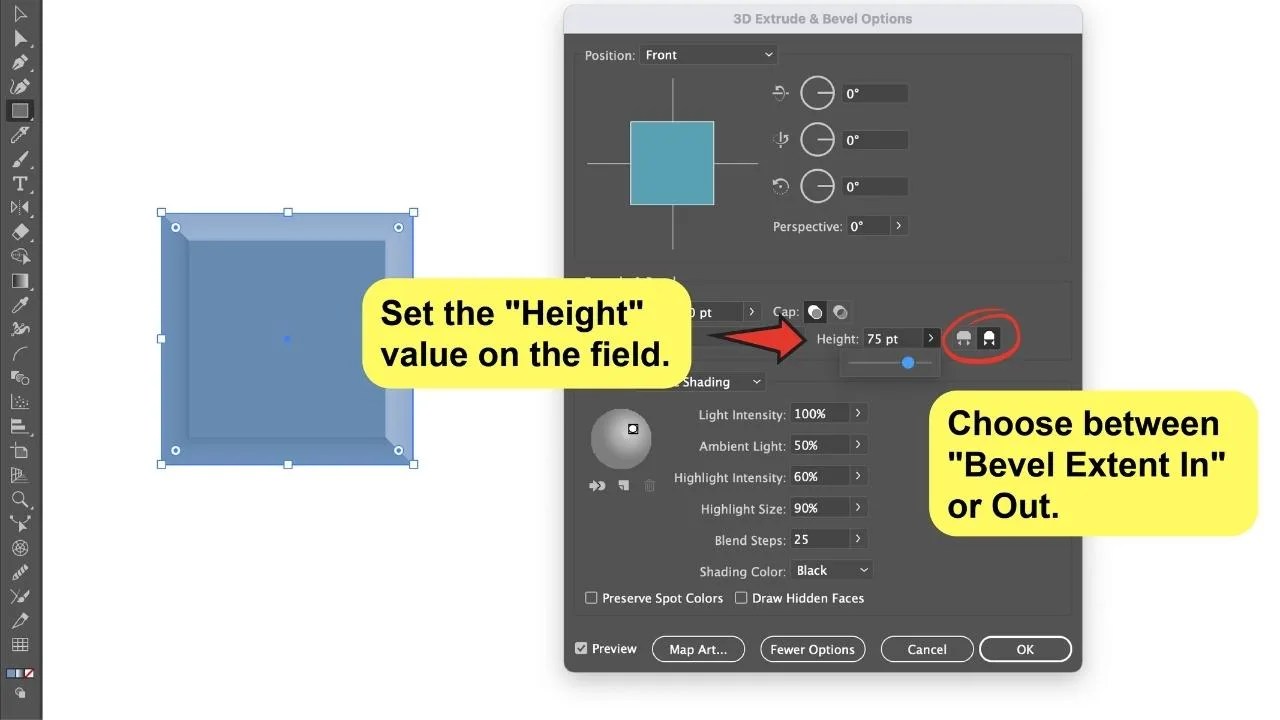 The 2 Best Methods to Bevel & Emboss in Illustrator
