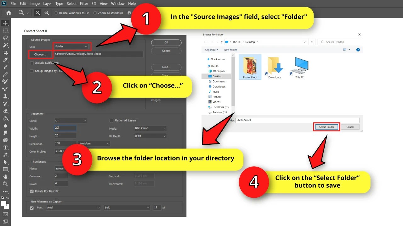 Creating a Contact Sheet in — The Complete Guide