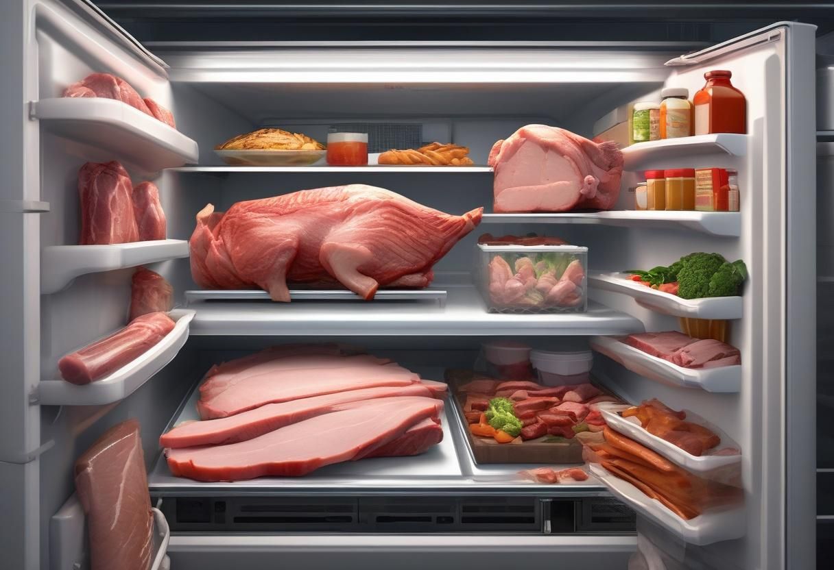 How long does smoked pork last in the fridge?