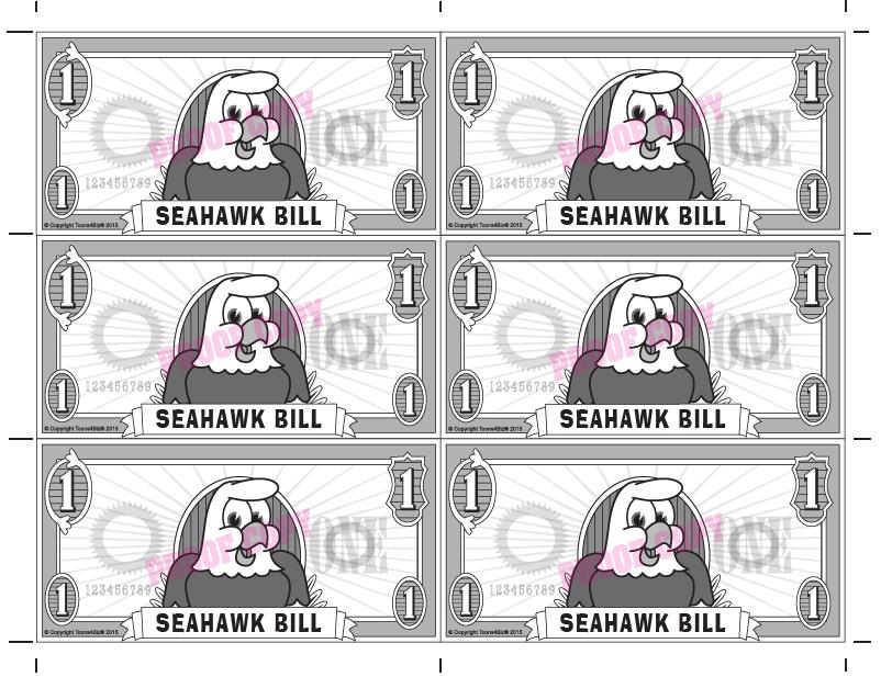 PBIS Reward Seahawk Mascot Junction