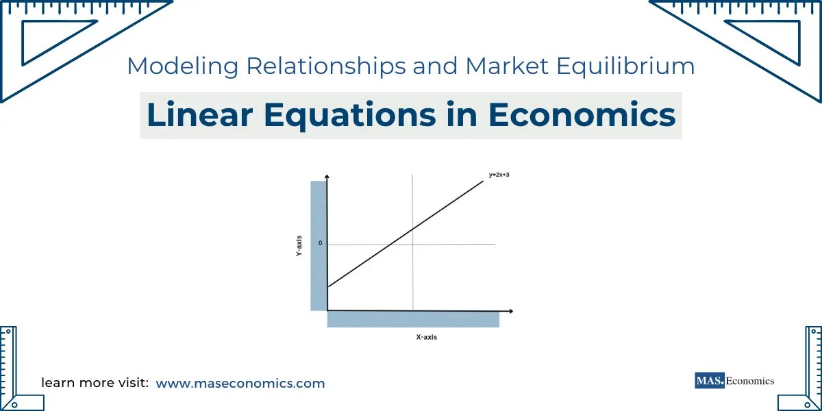Linear Equations in Economics Modeling Relationships and Market