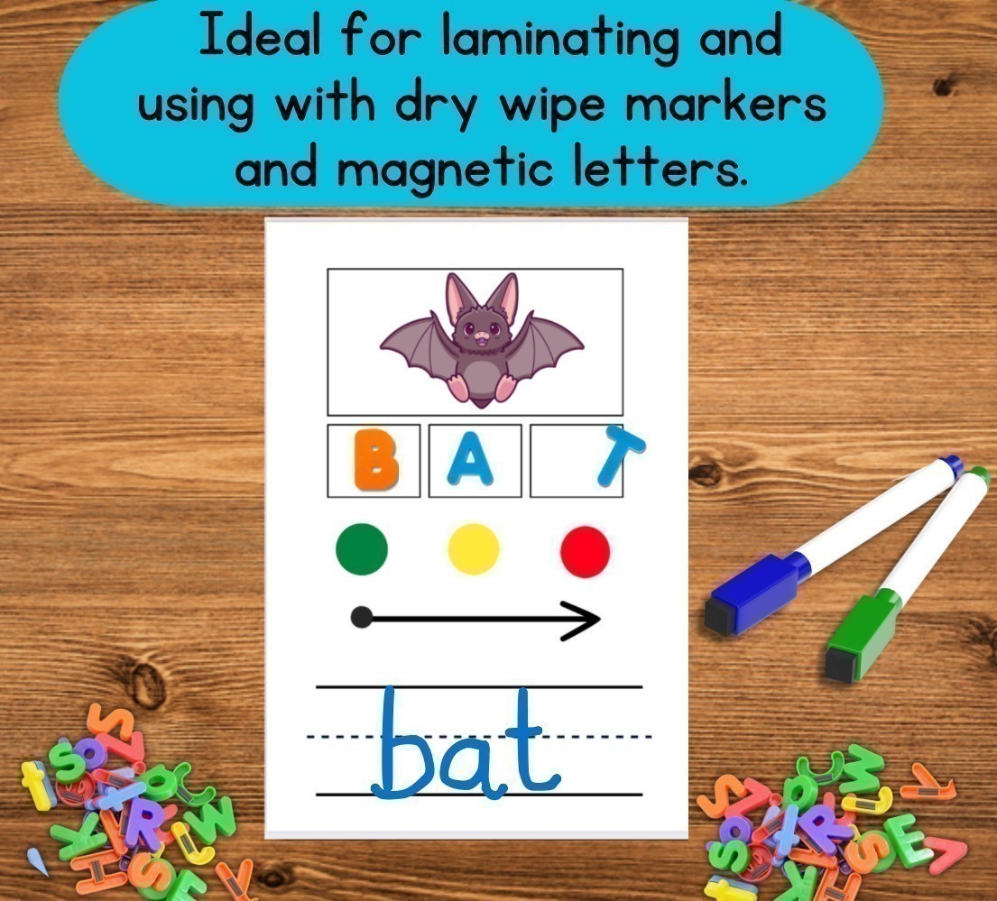 Mash > SET > CVC words with vowel A UPDATED Blending and segmenting