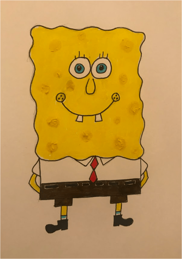 Mash > Games / Cluichí > How to draw Spongebob step by step pp