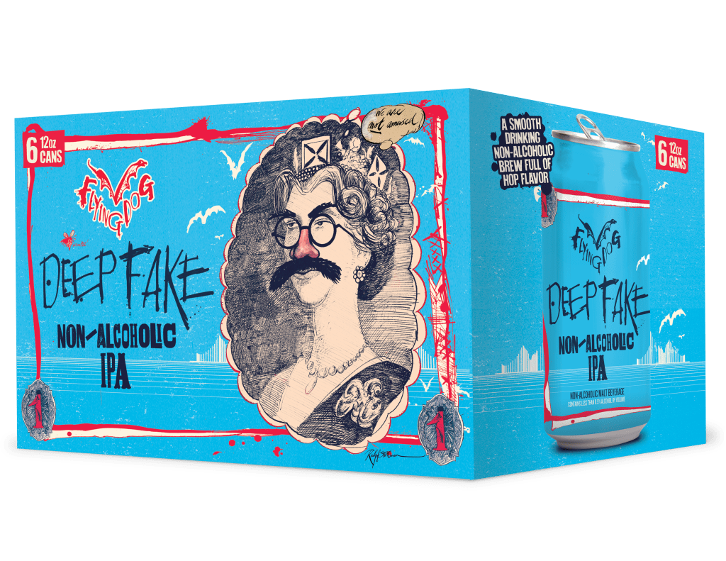 Flying Dog Plays Trickster, Introduces Deepfake NonAlcoholic IPA