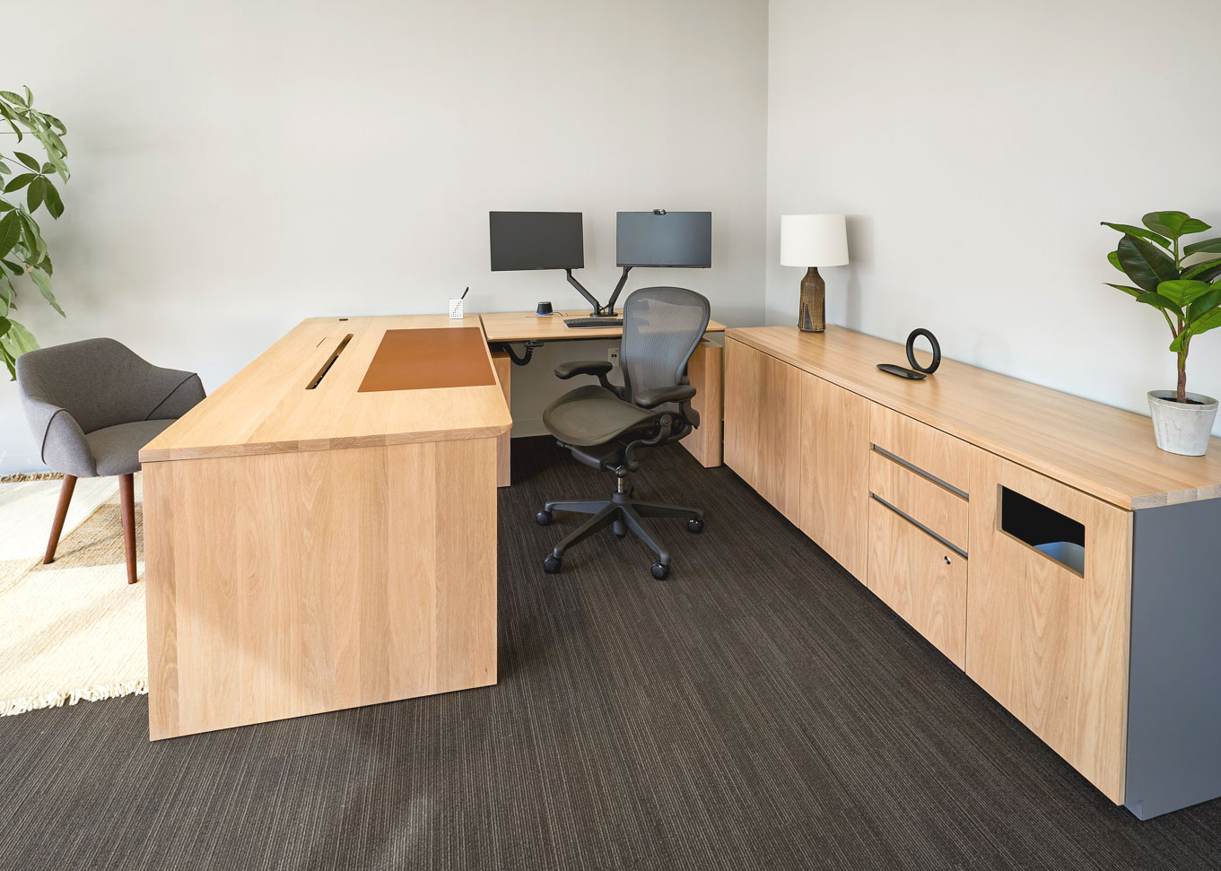 MASHstudios Refinement and Flexibility Custom Law Office Furniture
