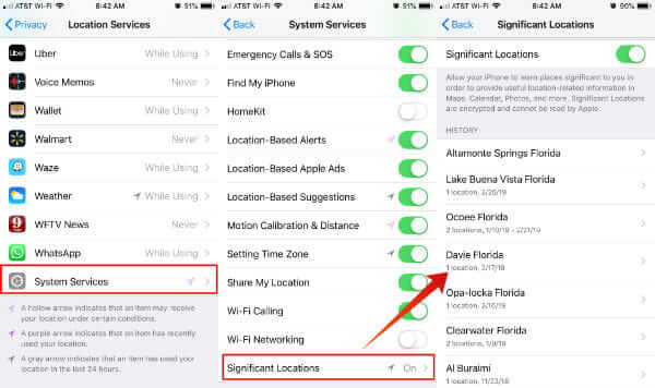 How to See iPhone Location History, Delete & Stop Tracking MashTips