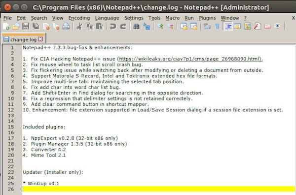 تشغÙÙ Ø¨Ø±ÙØ§Ù
ج Notepad ++ عÙÙ ÙØ¸Ø§Ù
Ø§ÙØªØ´ØºÙÙ Linux