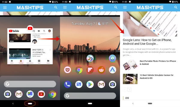 How to Enable Split Screen on Android Pie? MashTips