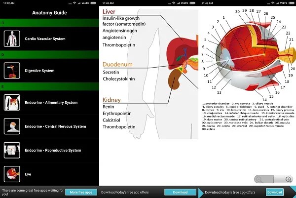 Best Anatomy App Android Anatomy Diagram Book