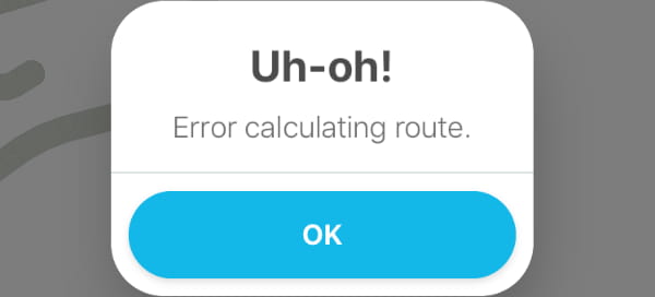 Waze Error Calculating Route decorbydesignmd