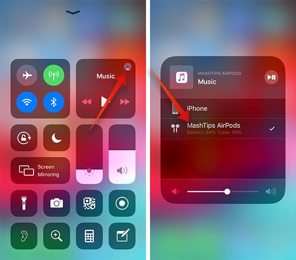 On the upper menu bar, you should see a bluetooth symbol. How to Check AirPods Battery on iPhone | MashTips