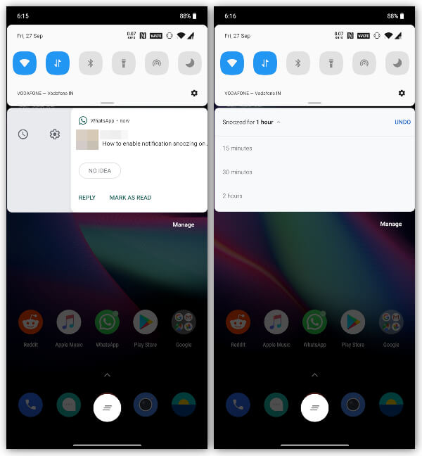 How to Snooze Notifications on Android 10 MashTips