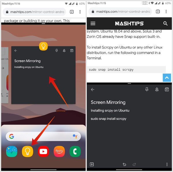 How to Enable Split Screen & Multitasking on Android 10 MashTips