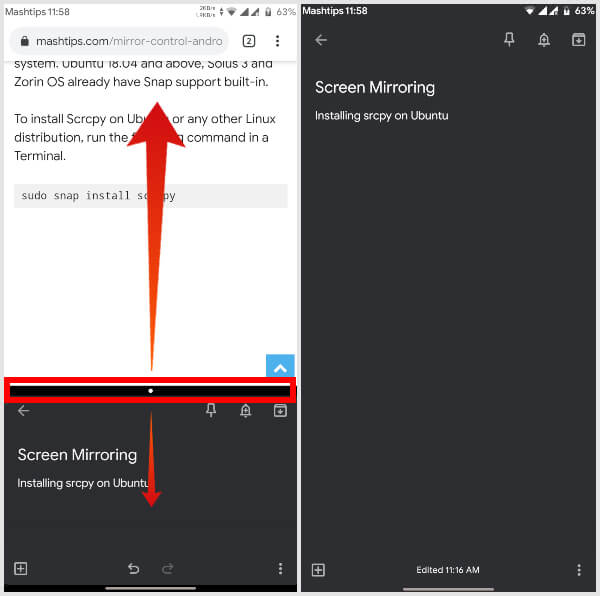 How to Enable Split Screen & Multitasking on Android 10 MashTips