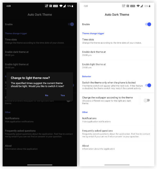 How to Schedule Automatic Dark Theme on Android 10 MashTips