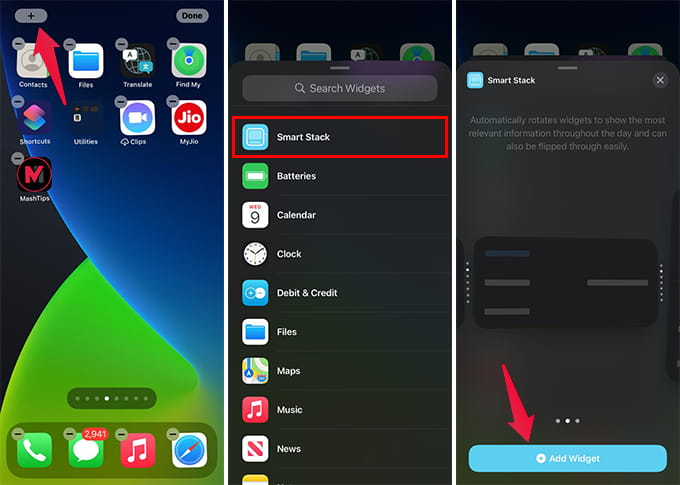 Here's Everything You Can Do with Smart Stack Widget on iPhone MashTips