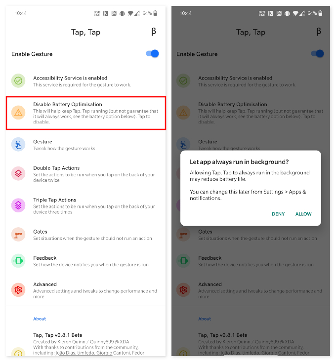 How to Take Screenshot on Android By Tapping Back of Your