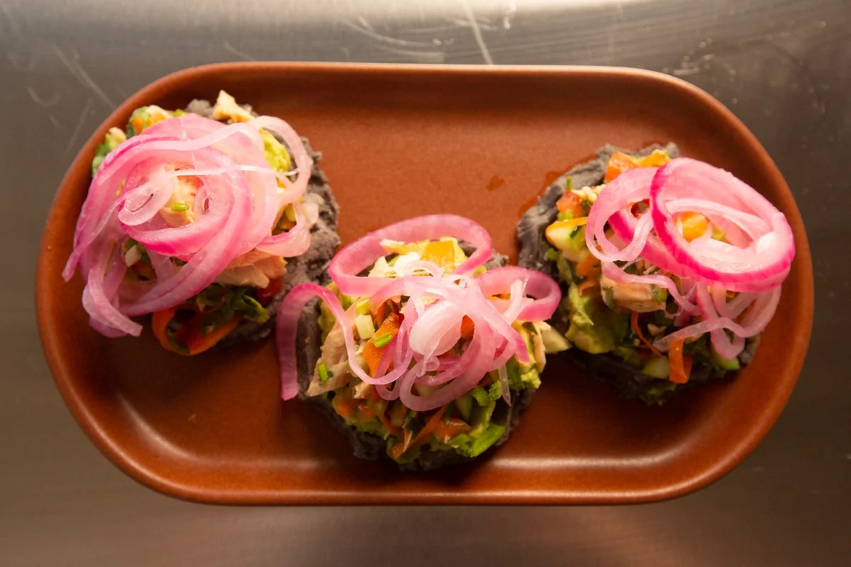 Easy Fish Sopes with Blue Masa Harina Masienda