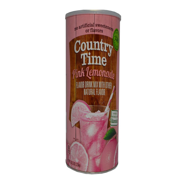 Country Time Pink Lemonade Maskas