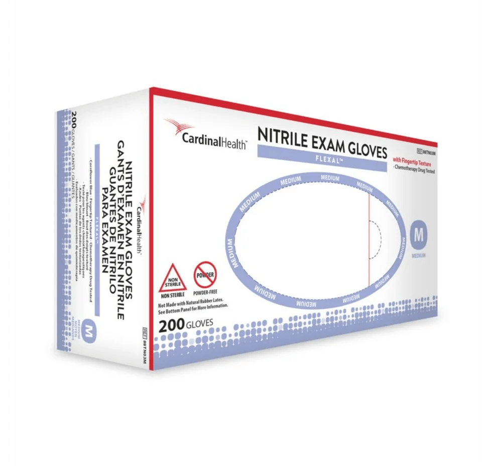 Disposable Gloves Cardinal Health 2D7012PF Triflex Vinyl Polymer Powder