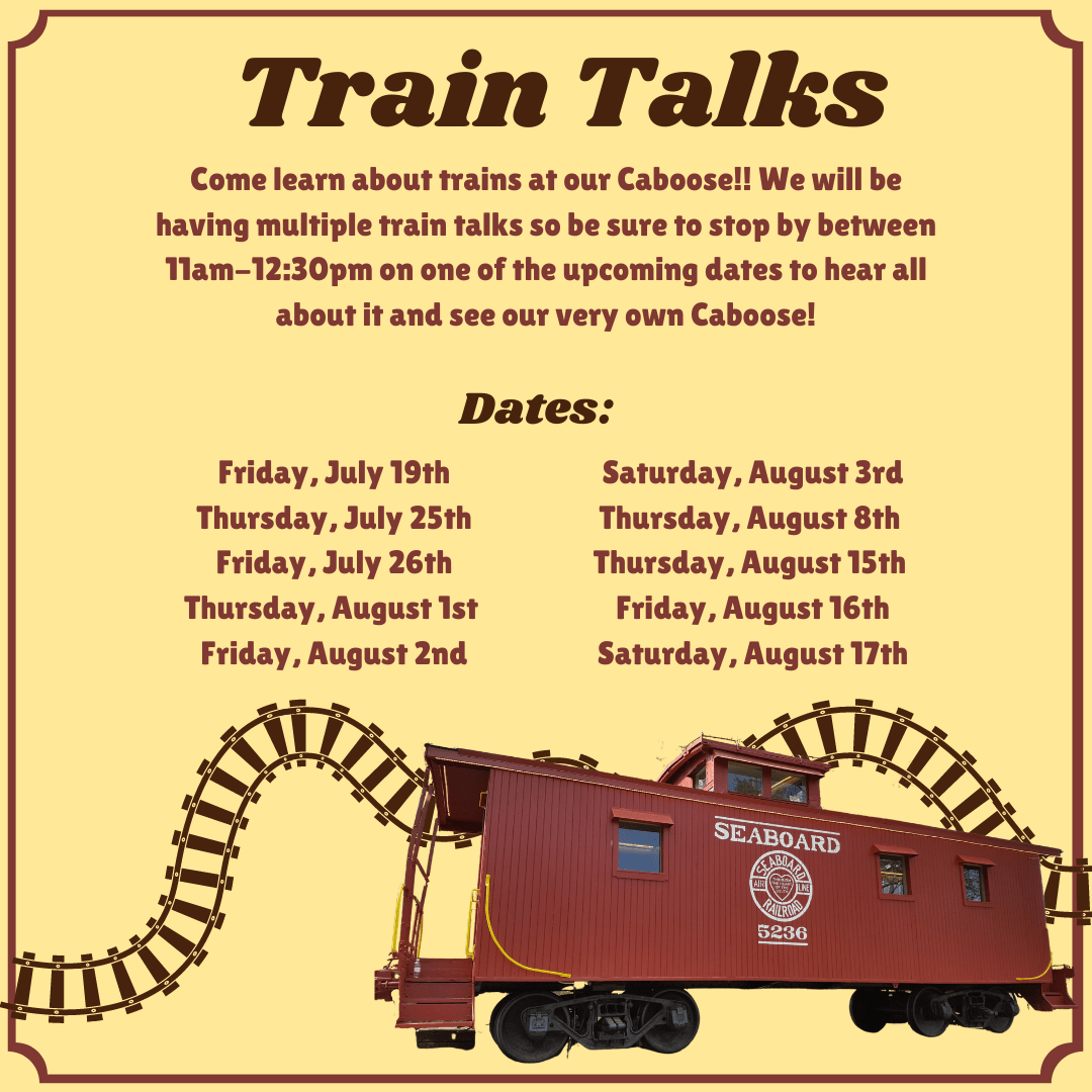 Train TalksMuseum of Arts and Sciences