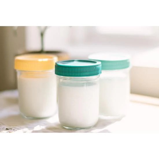 Milk & Food Storage Mason Bottle