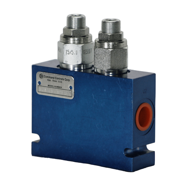 Bucher Hydraulics Dual Counter Balance Valve Assembly DCBA10NS08TA