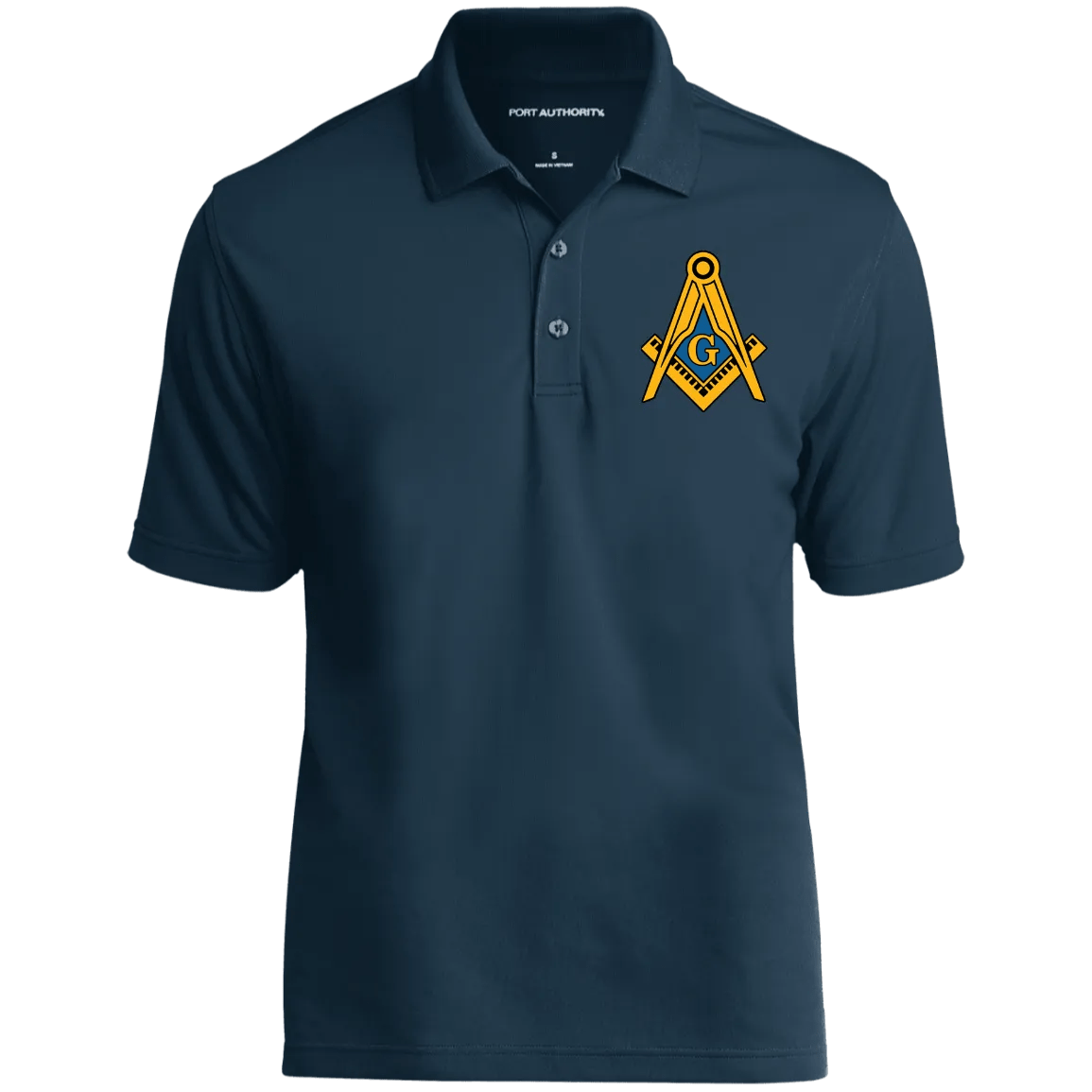 Masonic Embroidery Masonic Polo Shirt MASONIC VIBE