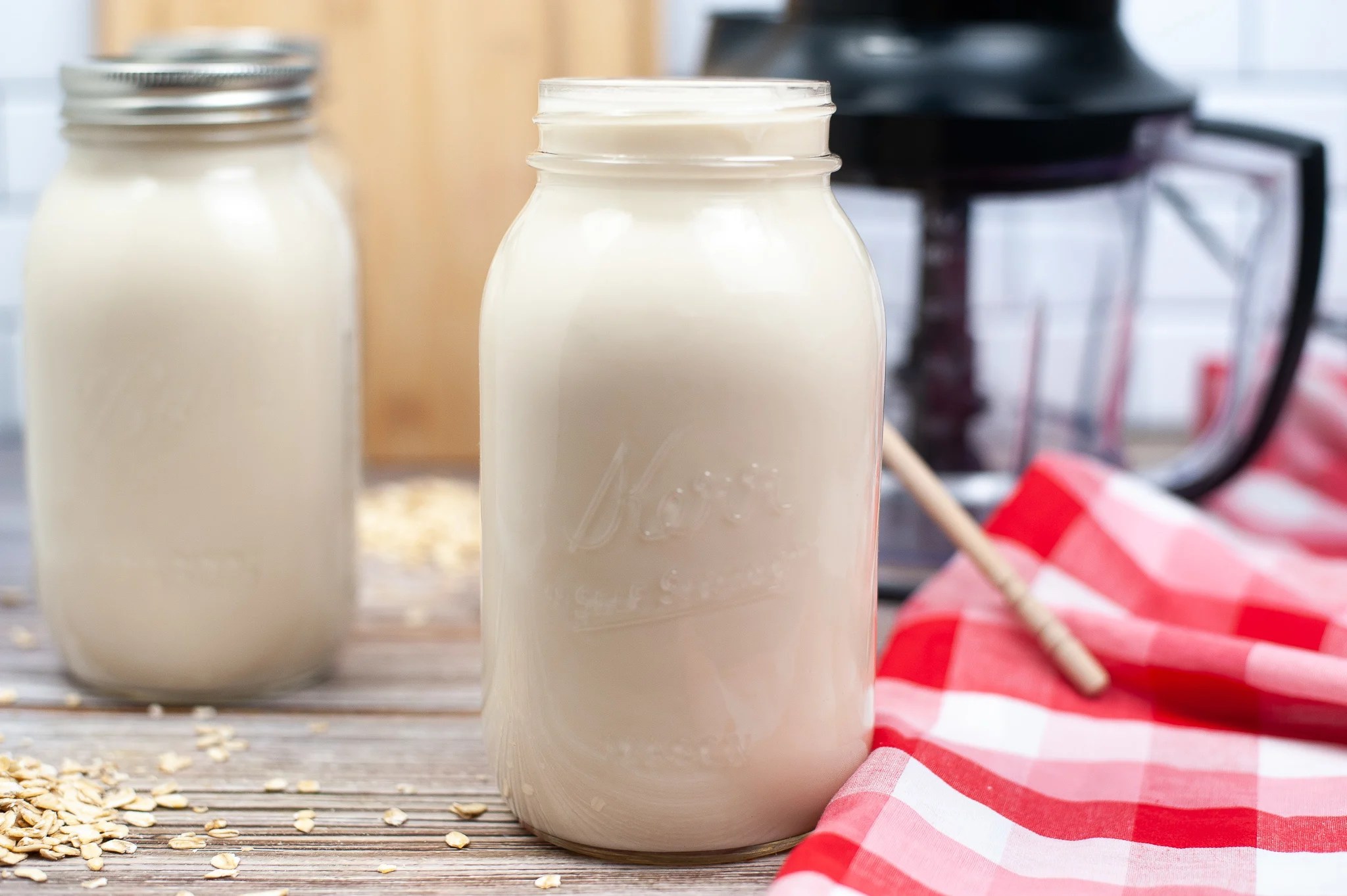 Homemade Oat Milk How To Make It Mason Jar Recipe