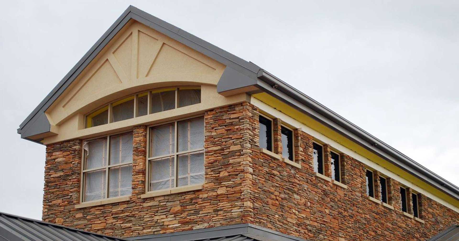 Staining stone walls Exact Match Masonry Staining