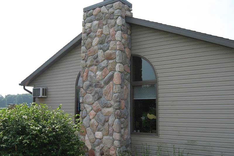 Restoring Faded Stone Color Exact Match Masonry Staining