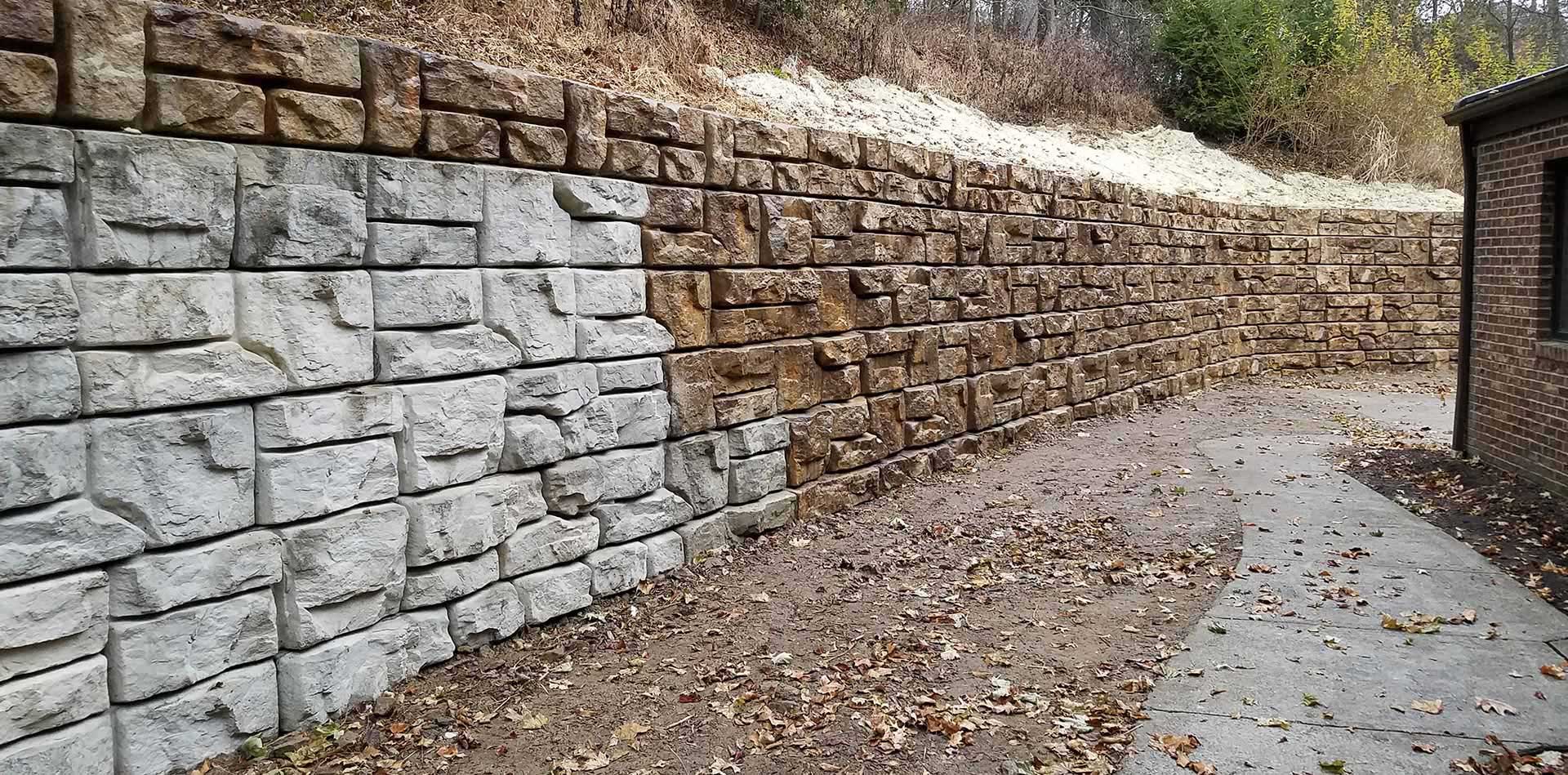 RediRock Ledgsetone Staining Exact Match Masonry Staining