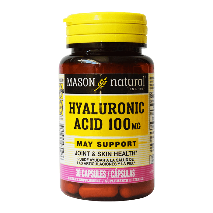 HYALURONIC ACID 100 mg (Ácido Hialurónico 100 mg) Mason Vitamins Bolivia