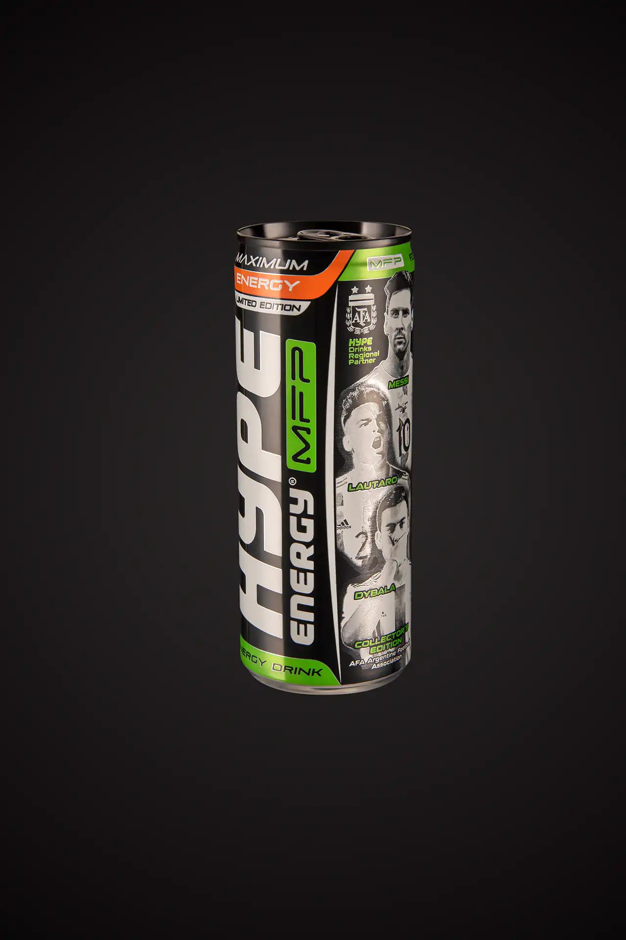 Promotional Photography of Hype Energy Drink