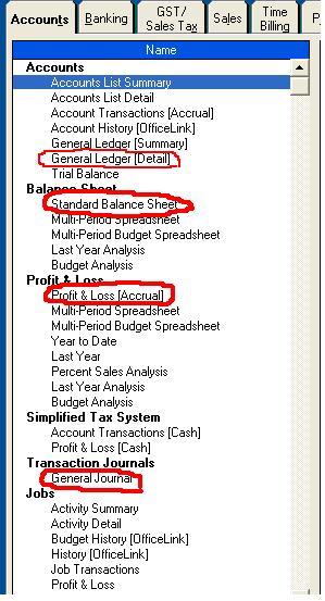8 Laporan Report Akuntansi Myob Dan Blogging