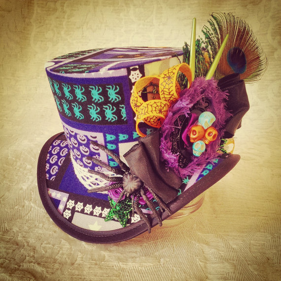 Gothic Tea Party Lolita Hat Masquerade Fun