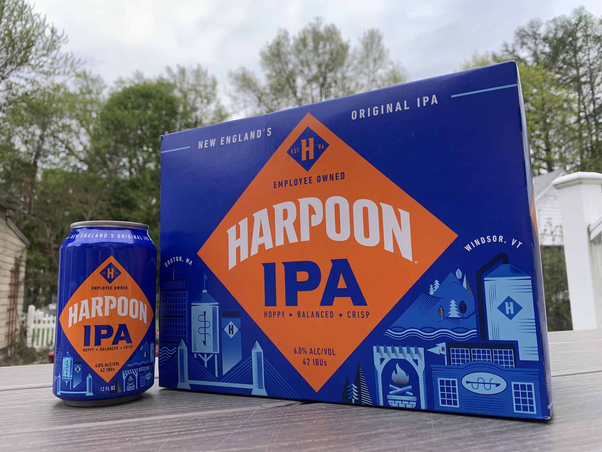 Harpoon Brewery Unveils a Fresh New Look for its Iconic IPA Mass Brew