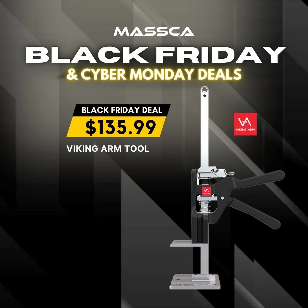 Massca M1 Aluminum PocketHole Jig System Set Adjustable & Easy to Use