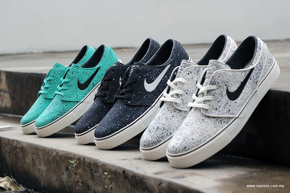 Nike SB Zoom Stefan Janoski Premium 'Paint Splatter' Pack Detailed Look