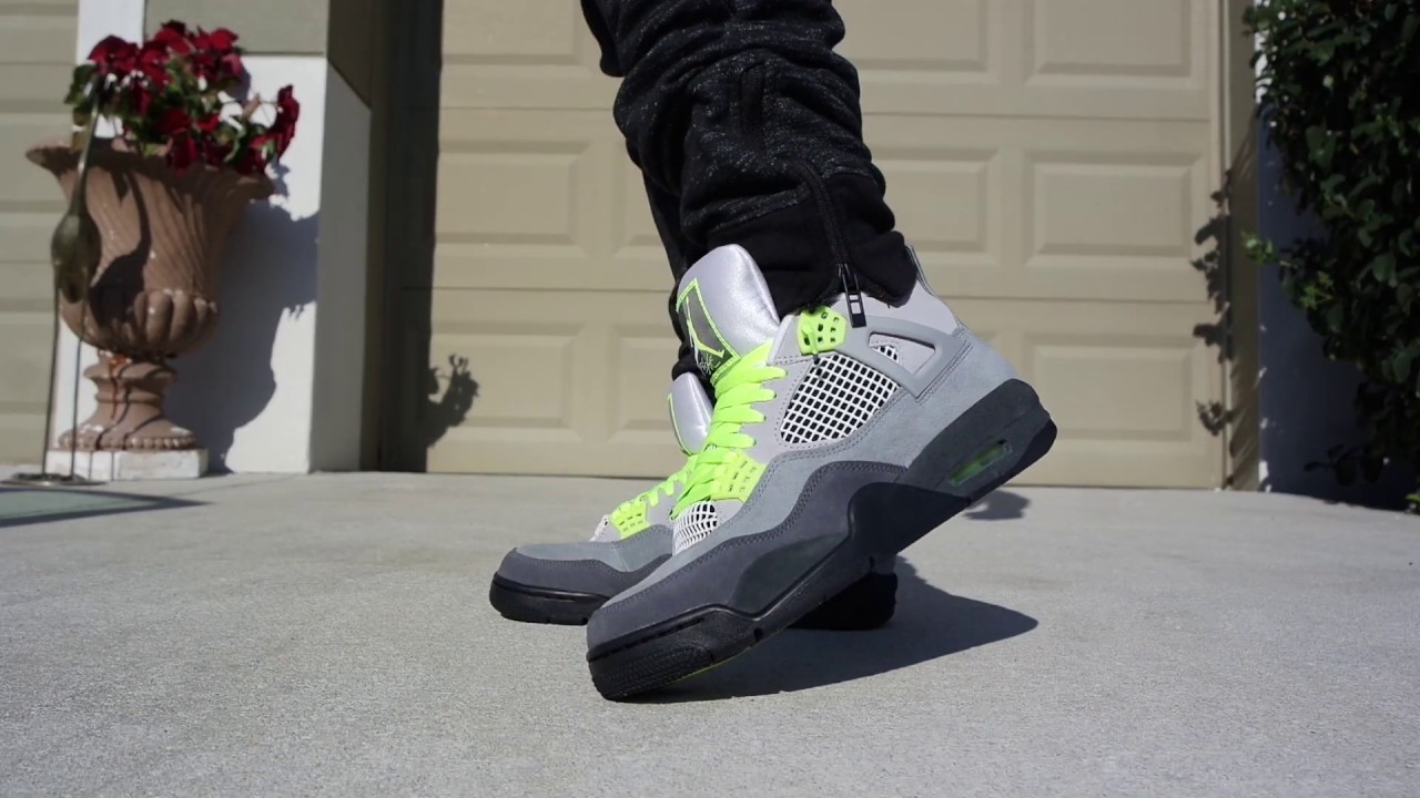 The Air Jordan IV Retro ’95 Neon Is Dropping Soon MASSES