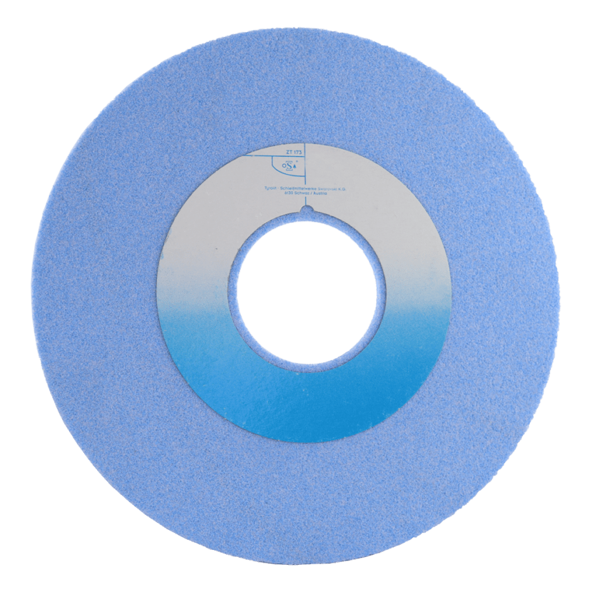 Tyrolit Grinding Wheel Ceramic Blue 225 x 5 x 60mm bore 54 Grit Masse