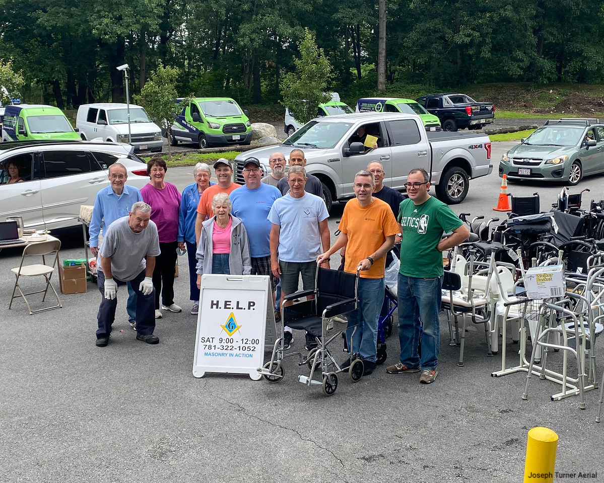 Woburn Masons H.E.L.P Program Helps Over 80 People Massachusetts