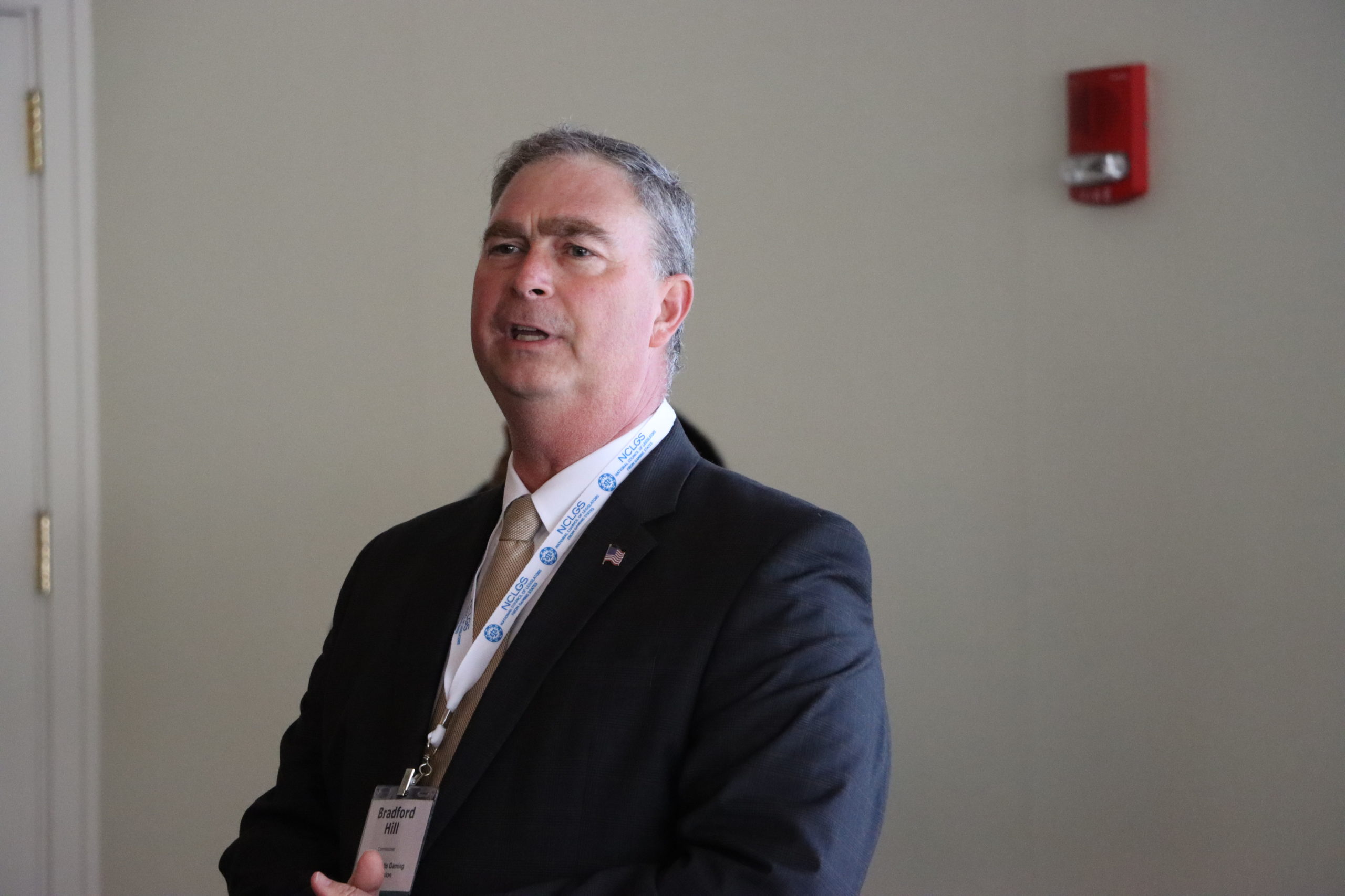 PHOTOS Commissioner Brad Hill gaming states legislators