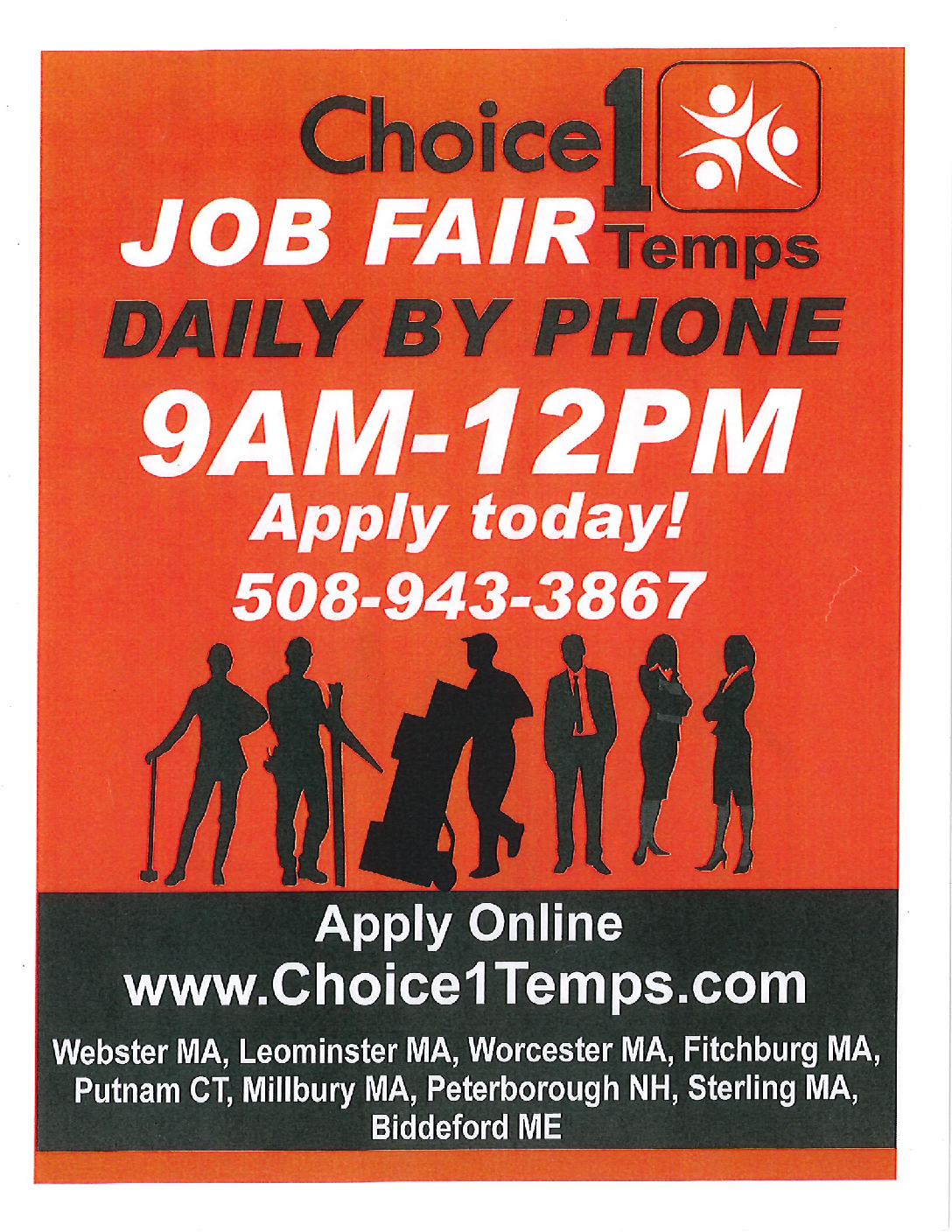 OPEN POSITIONS CHECK IT OUT! MassHire North Central Career Center