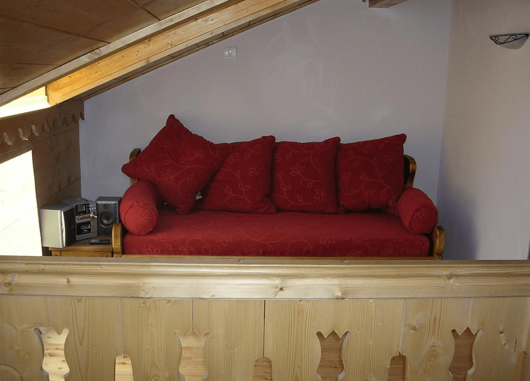 Upstairs lounge area