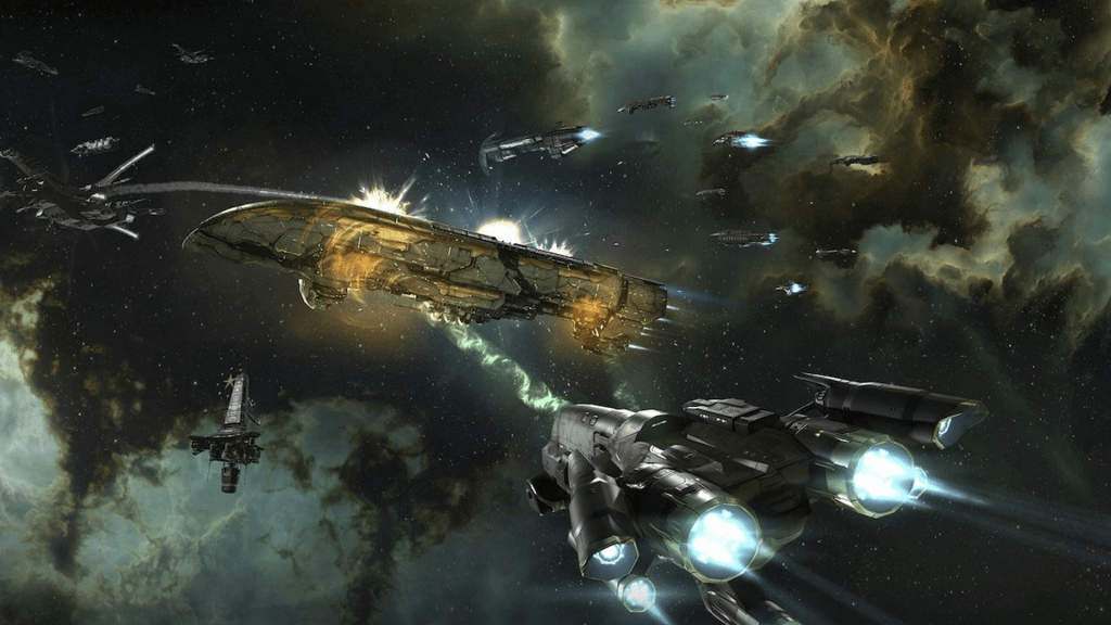 EVE North 2019 A huge battle once broke out in EVE Online